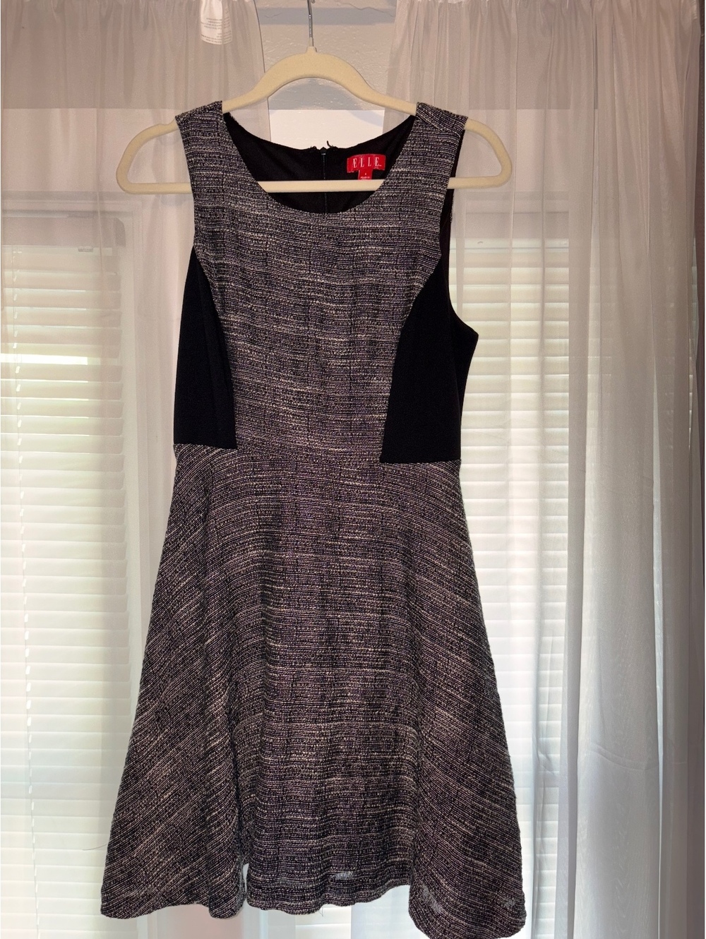 Elle sleeveless fit and flare dress
